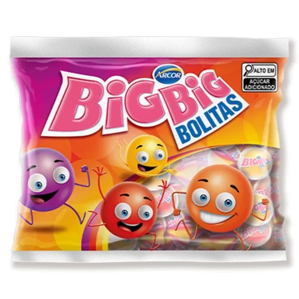 BIGBIG BOLITAS CHICLETE C/90und 252g
