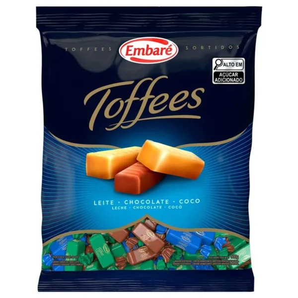 EMBARE BALA TOFFEES SORTIDO 600g