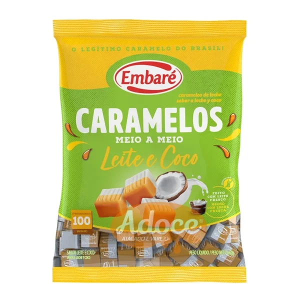 EMBARE CARAMELO MEIO A MEIO LEITE E COCO 660g