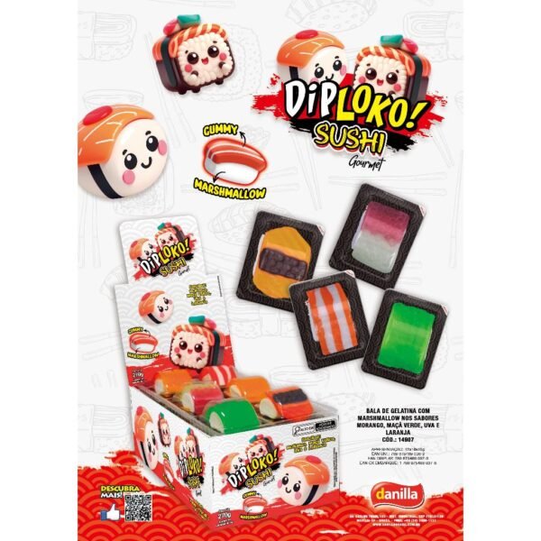 DIPLOKO SUSHI GOURMET 18X15g