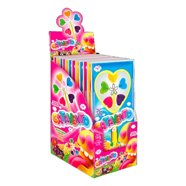 CATAVENTO PIRULITO 12x12g FRUTAS SORTIDAS