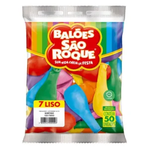 SAO ROQUE BALOES N°7 SORTIDO C/50UND