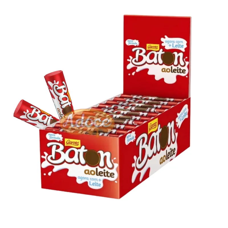 GAROTO CHOC BATON AO LEITE C/30UND