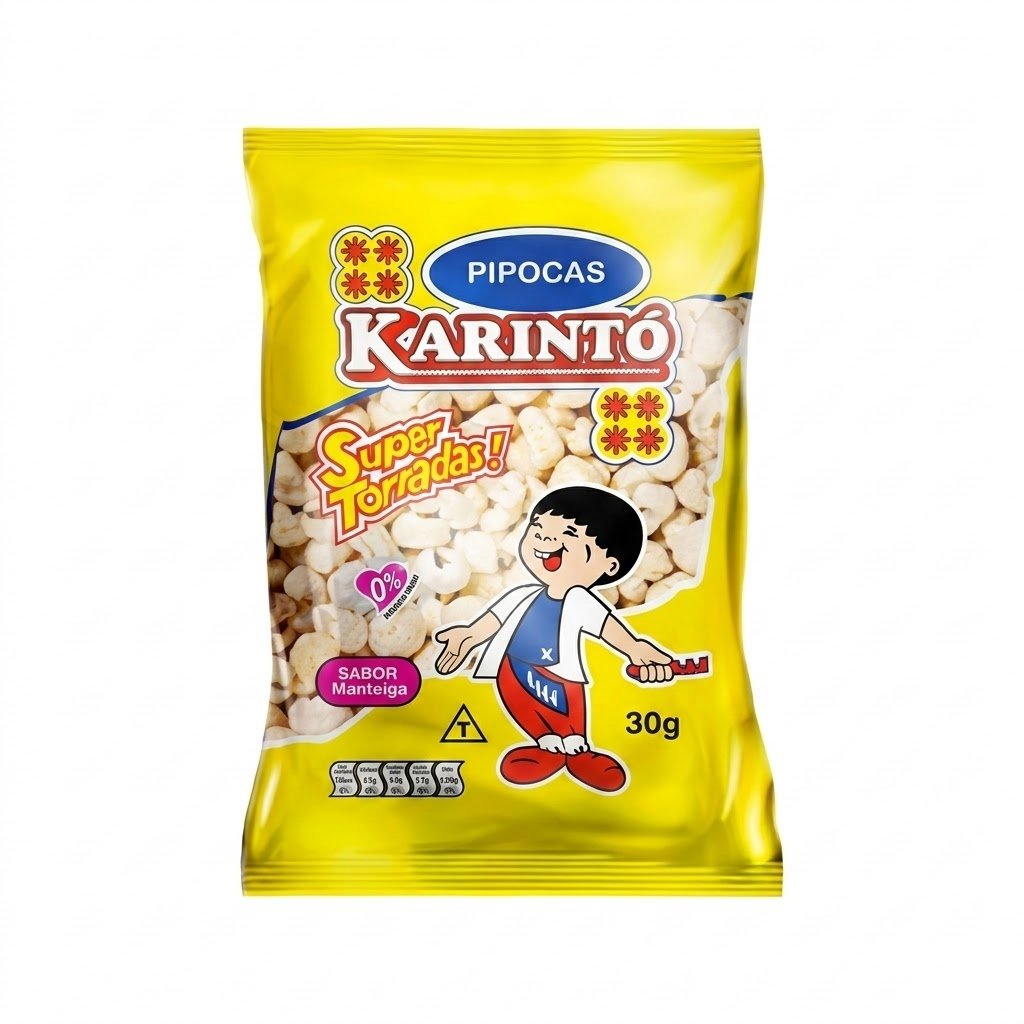 KARINTO PIPOCA 30G SALGADA C/10UND