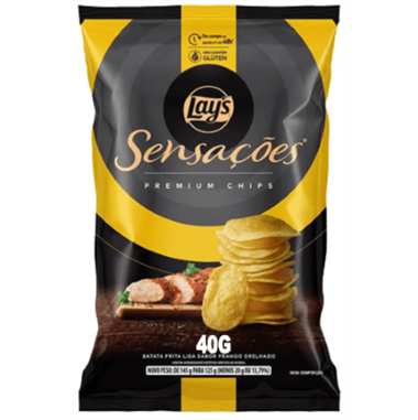 SENSAÇÕES BATATA 40G FRANGO GRELHADO